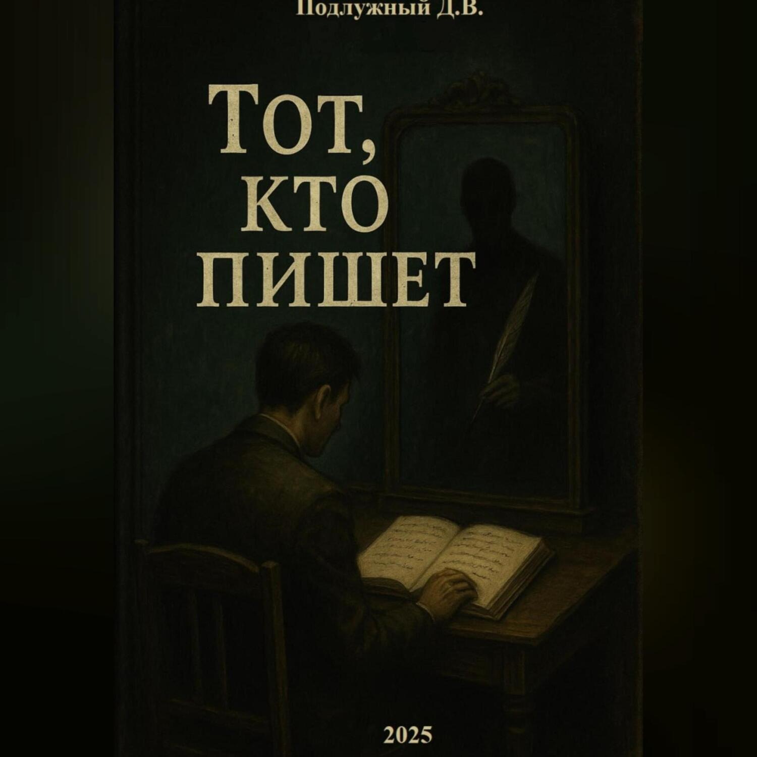 Обложка книги «Тот, кто пишет»
