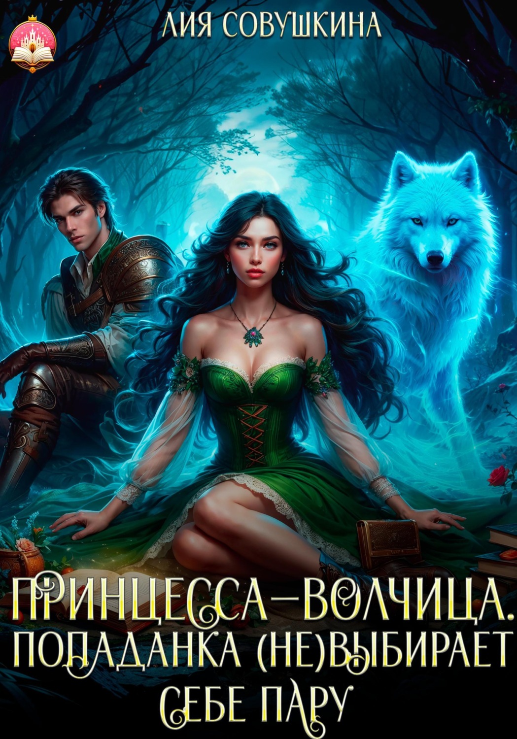 Обложка книги «Принцесса-волчица. Попаданка (не)выбирает себе пару»
