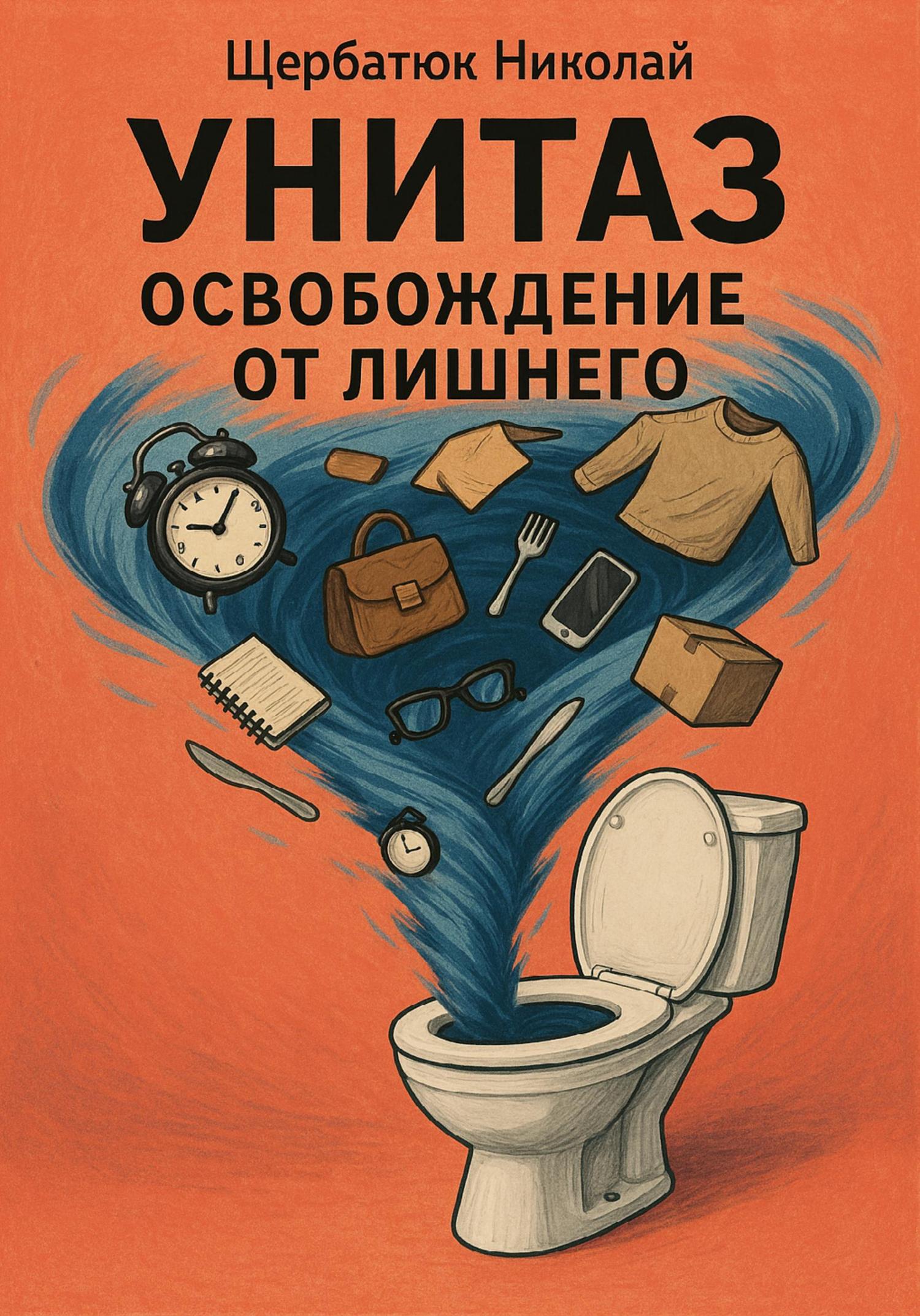 Обложка книги «Унитаз: освобождение от лишнего»