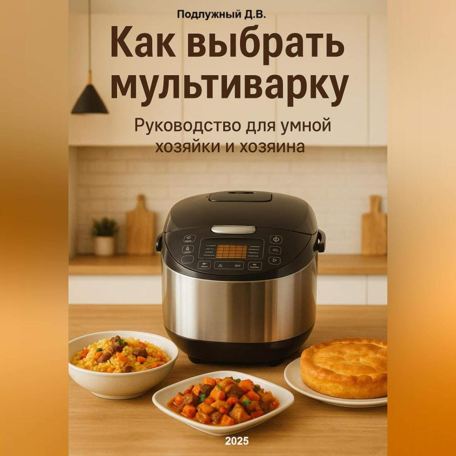 Обложка книги «Как выбрать мультиварку: руководство для умной хозяйки и хозяина»