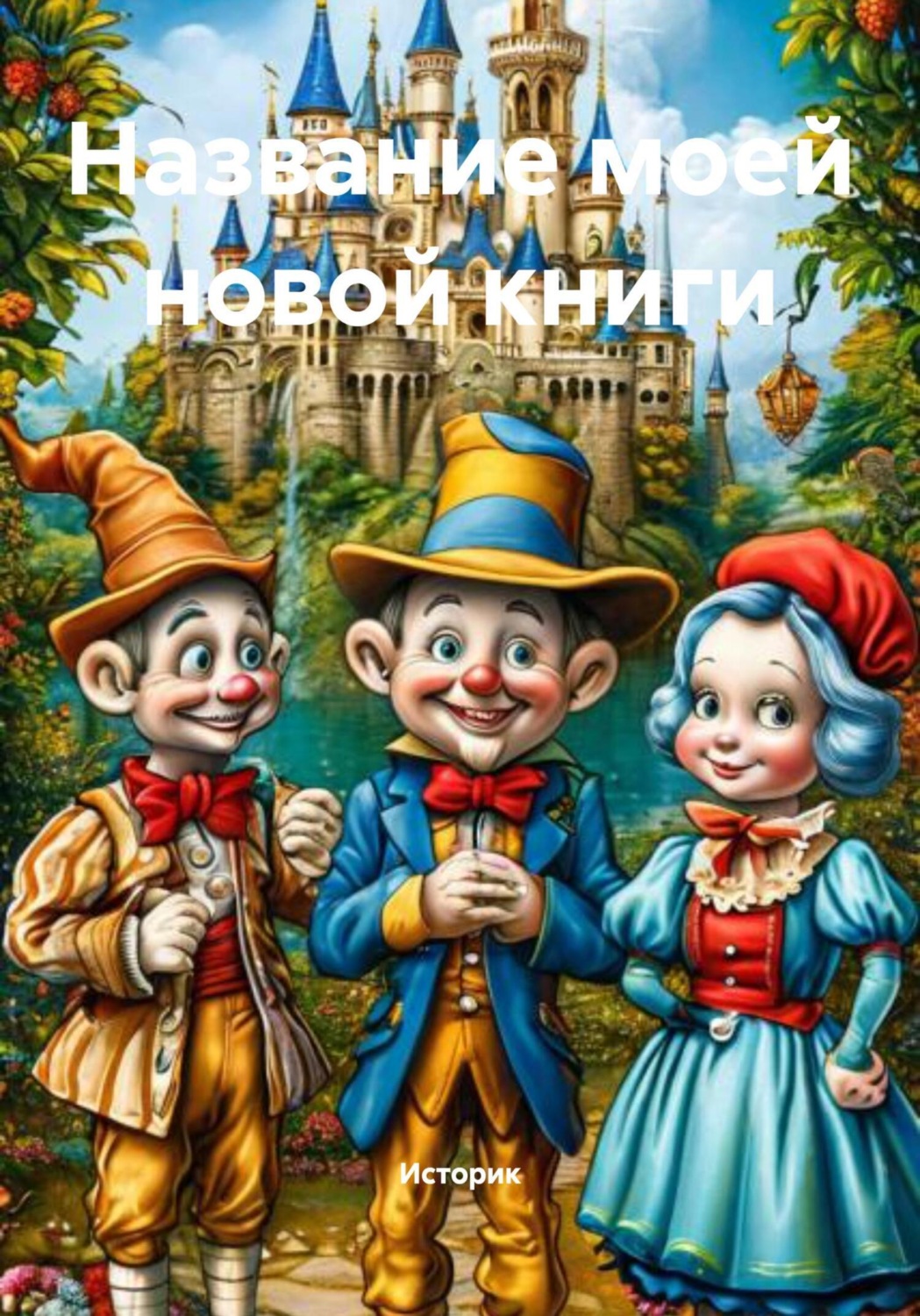 Обложка книги «Название моей новой книги»