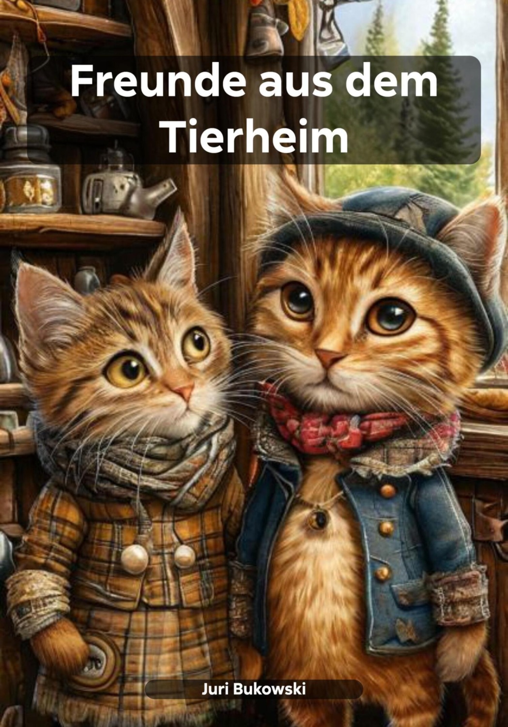 Обложка книги «Freunde aus dem Tierheim»