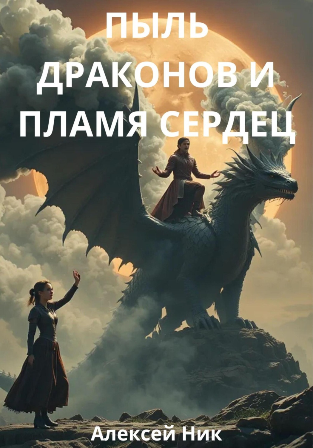 Обложка книги «Пыль Драконов и Пламя Сердец»