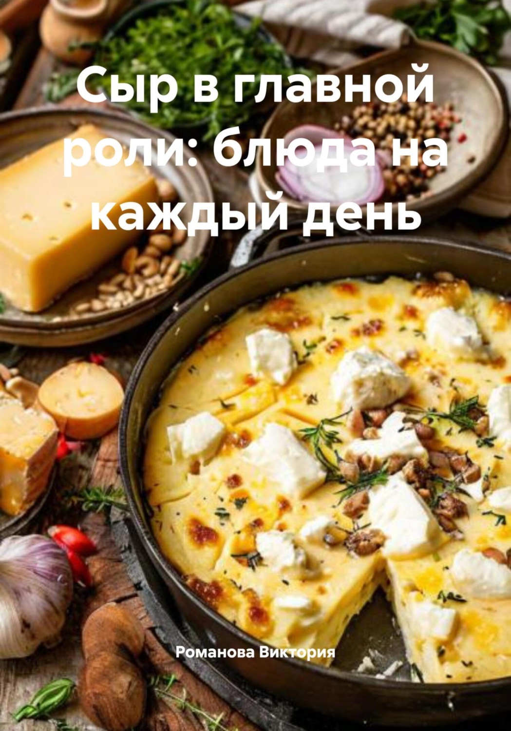 Обложка книги «Сыр в главной роли: блюда на каждый день»