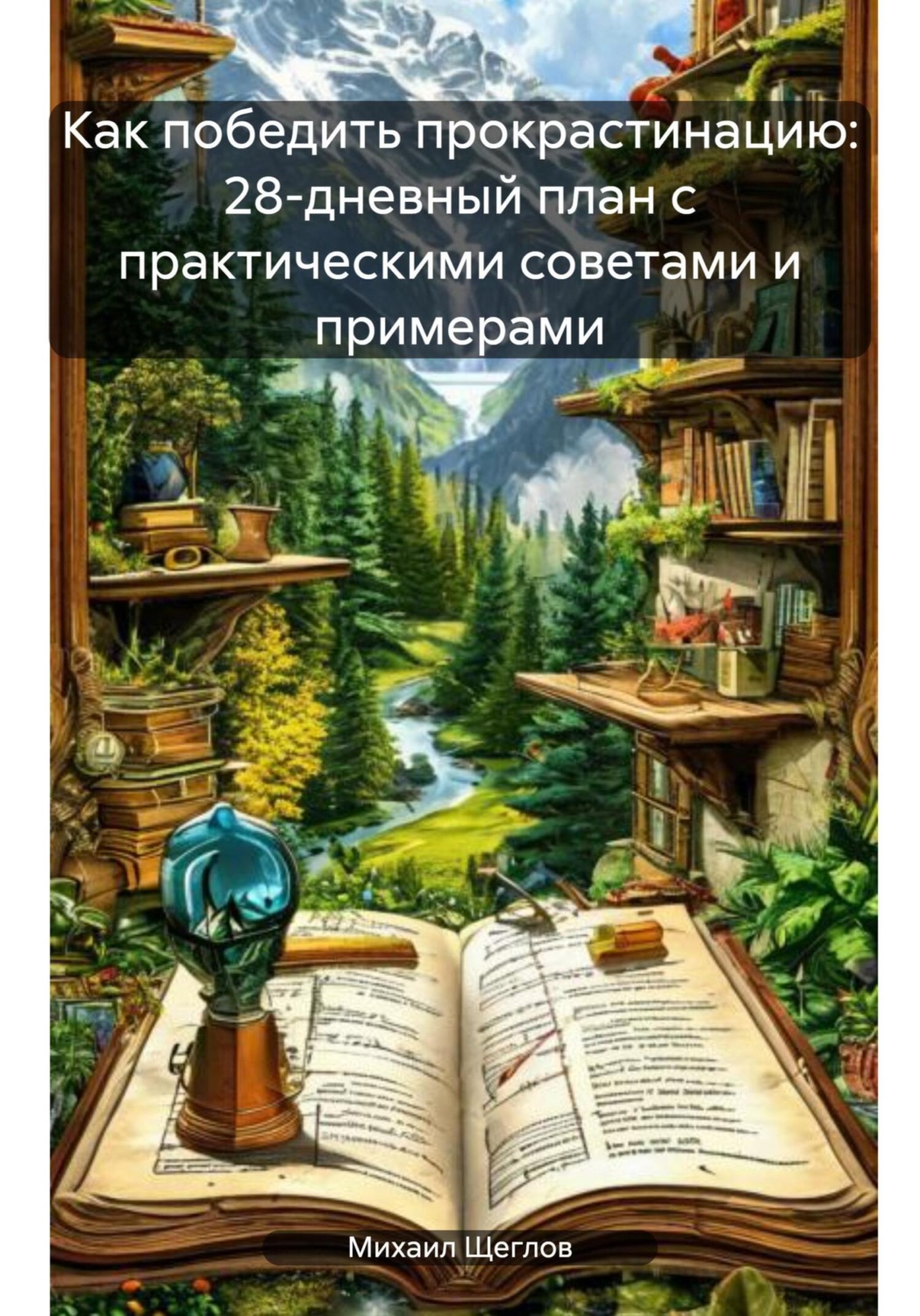 Обложка книги «Как победить прокрастинацию: 28-дневный план с практическими советами и примерами»