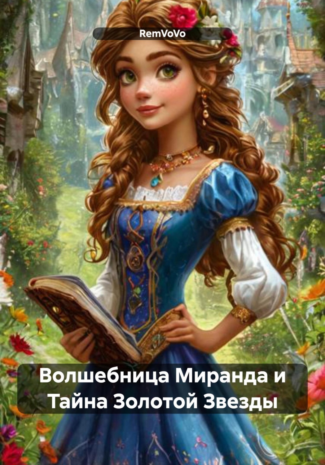 Обложка книги «Волшебница Миранда и Тайна Золотой Звезды»
