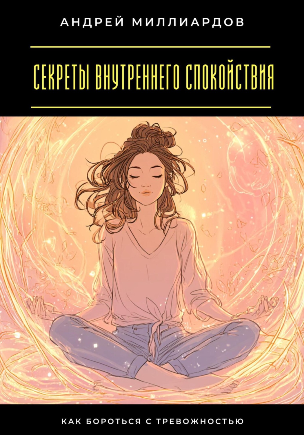 Обложка книги «Секреты внутреннего спокойствия. Как бороться с тревожностью»