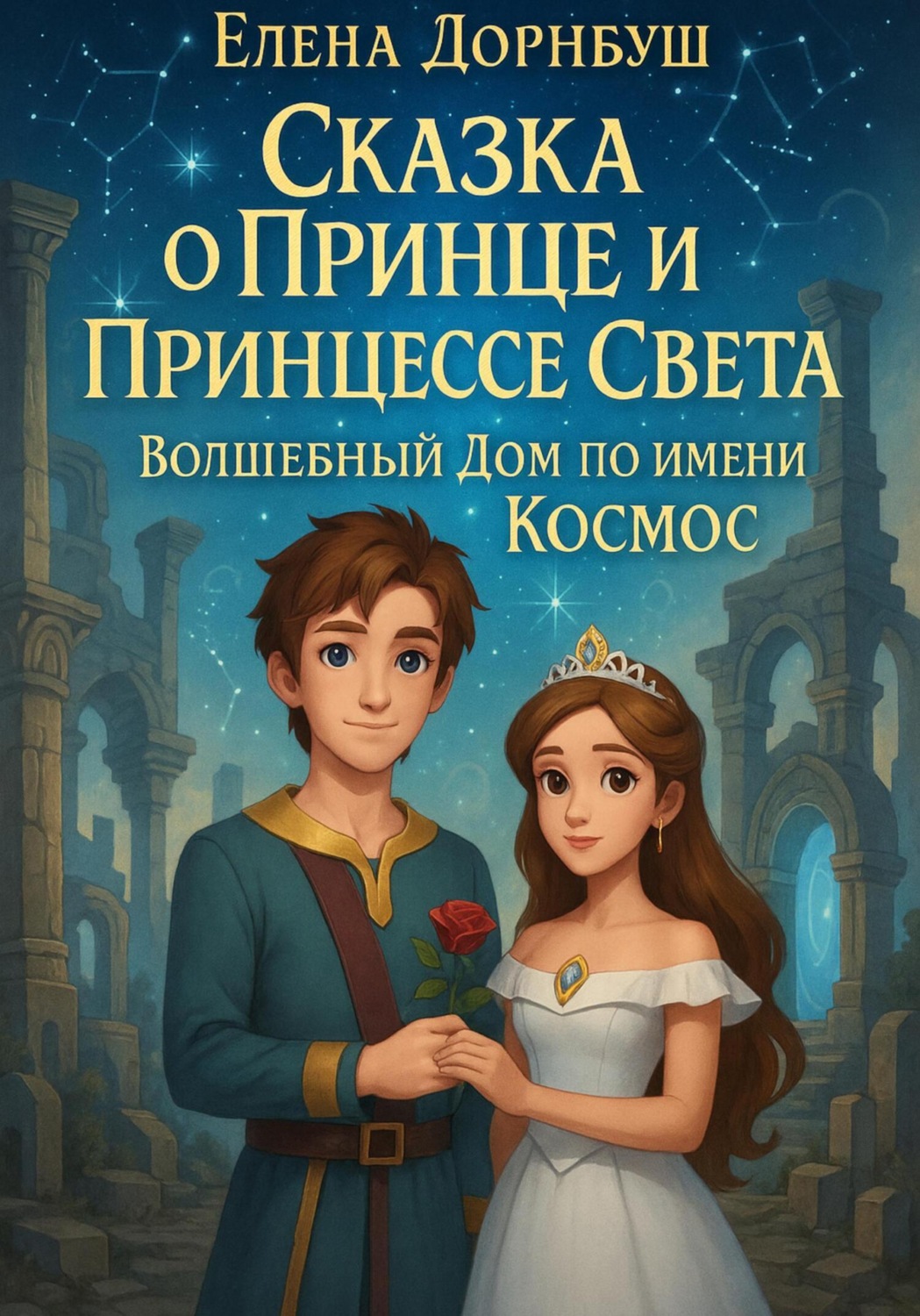 Обложка книги «Сказка о Принце и Принцессе Света. Волшебный Дом по имени Космос»