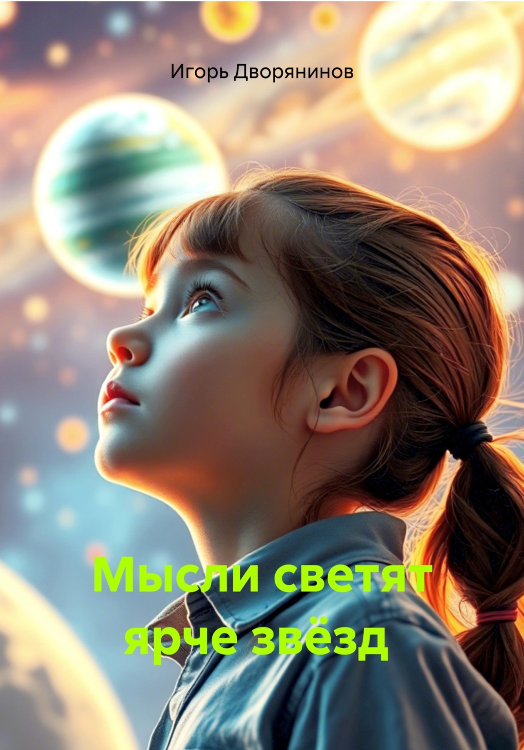 Обложка книги «Мысли светят ярче звёзд»