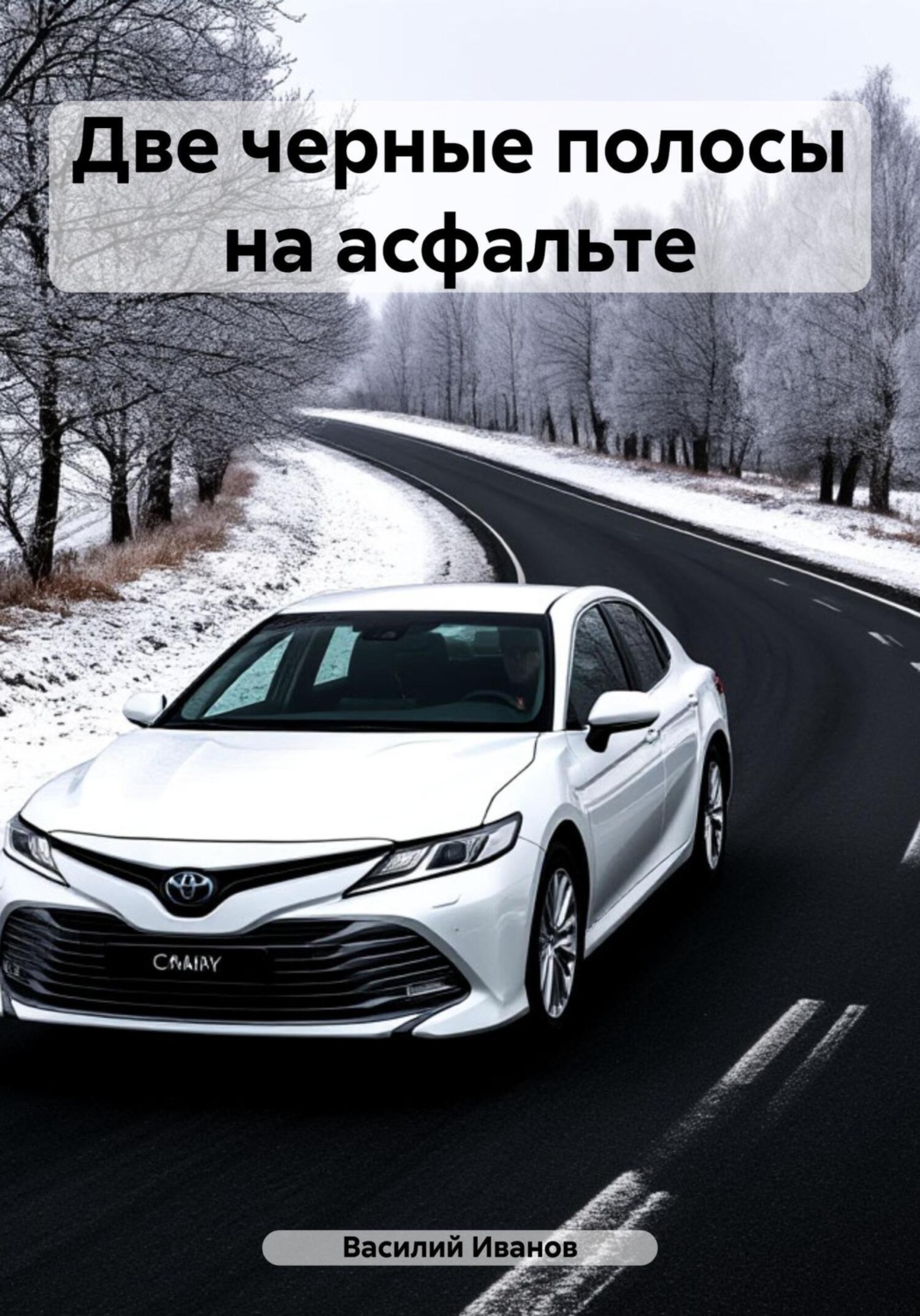 Обложка книги «Две черные полосы на асфальте»