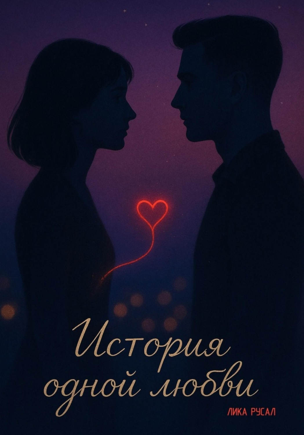 Обложка книги «История одной любви»
