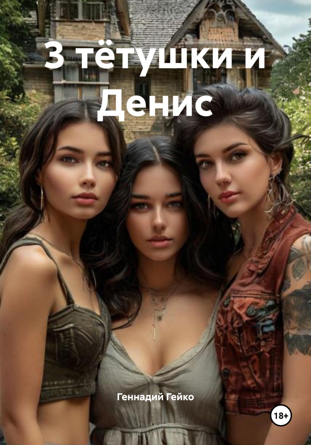 Обложка книги «3 тётушки и Денис»