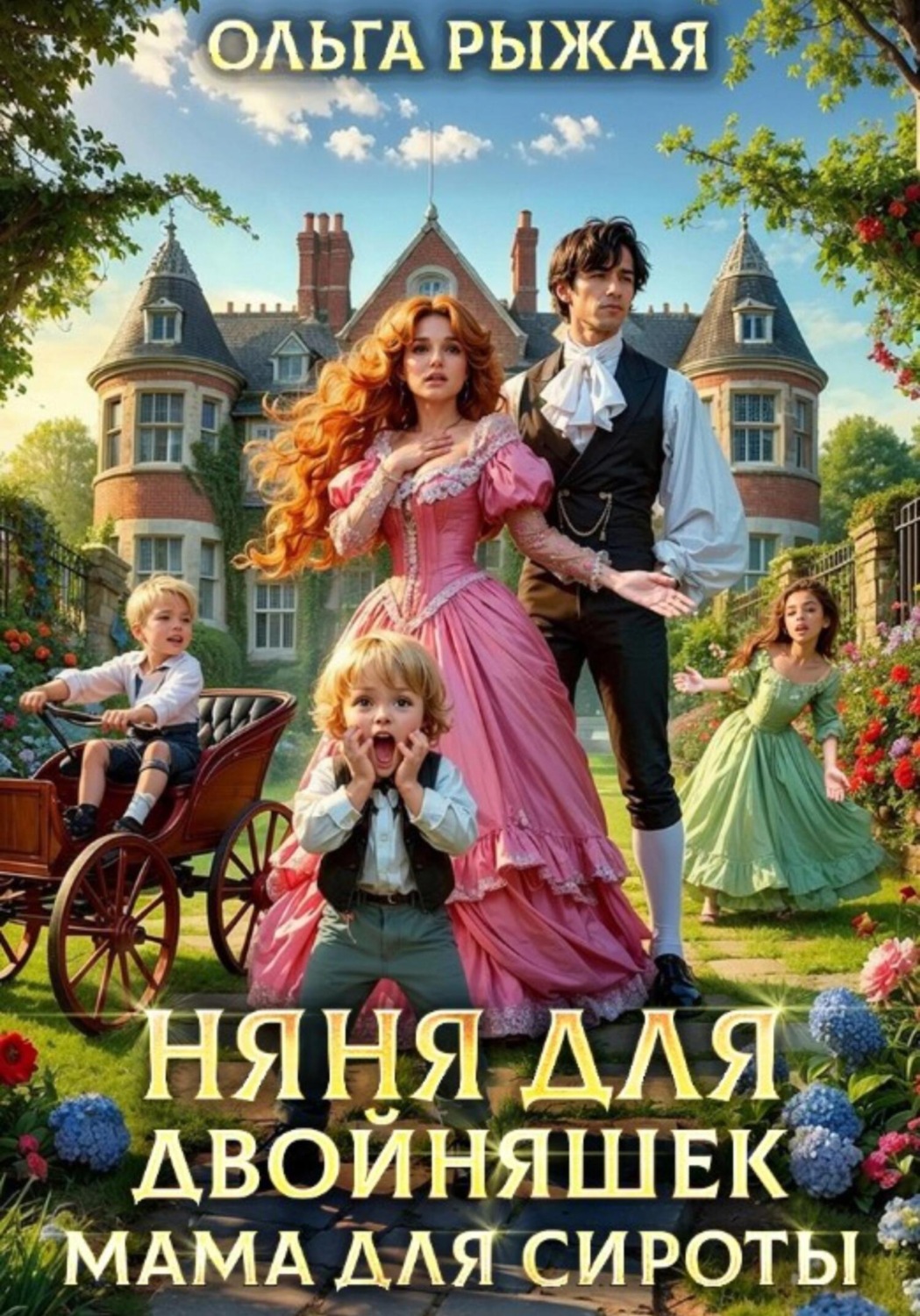 Обложка книги «Няня для двойняшек. Мама для сироты»
