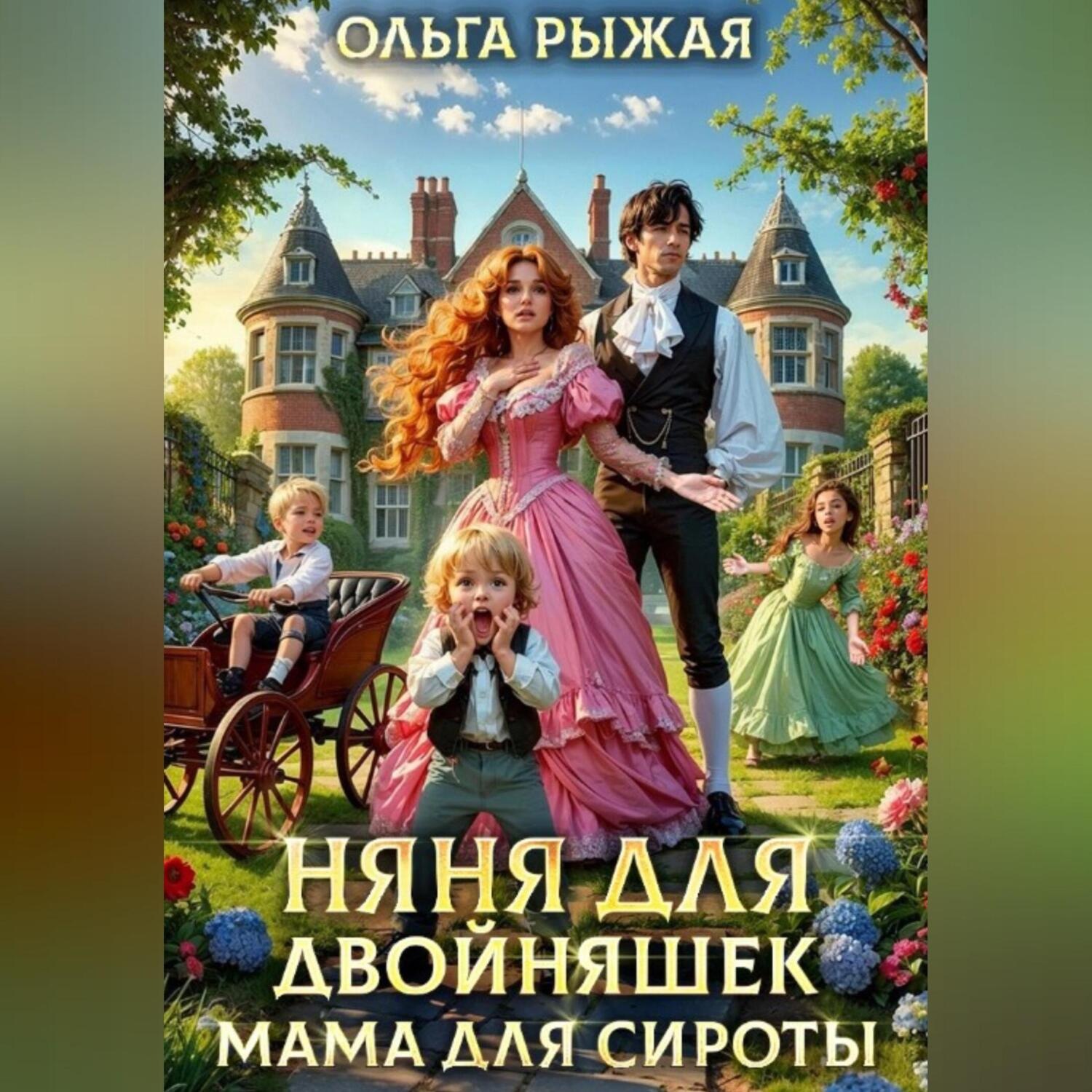 Обложка книги «Няня для двойняшек.Мама для сироты»