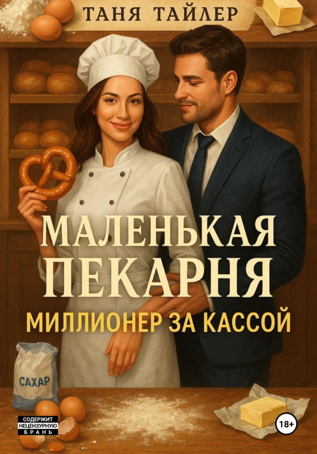 Обложка книги «Маленькая пекарня: миллионер за кассой»