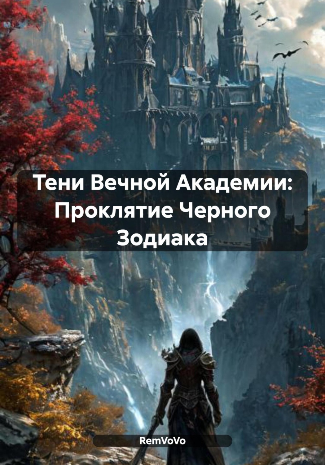 Обложка книги «Тени Вечной Академии: Проклятие Черного Зодиака»