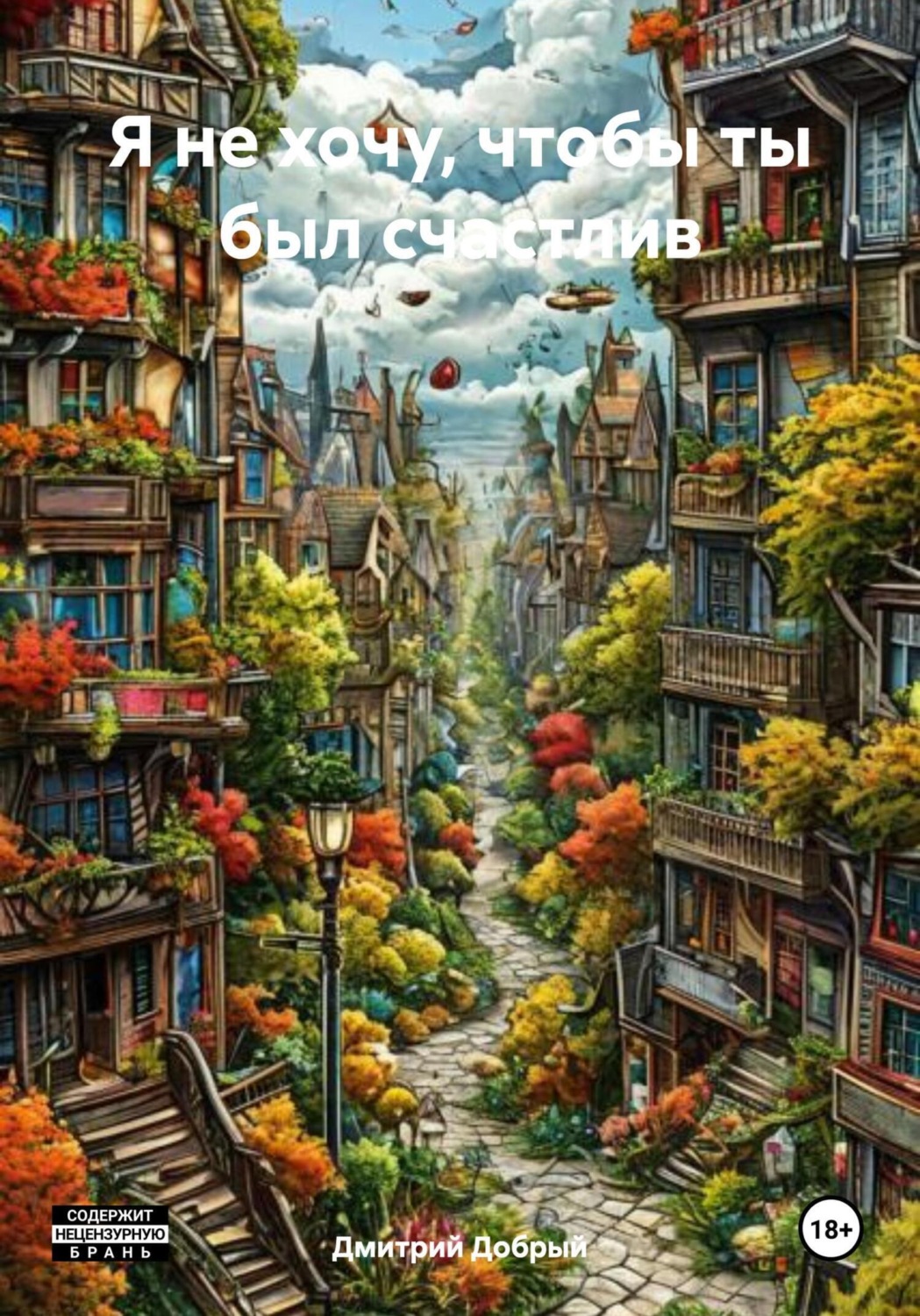 Обложка книги «Я не хочу, чтобы ты был счастлив»