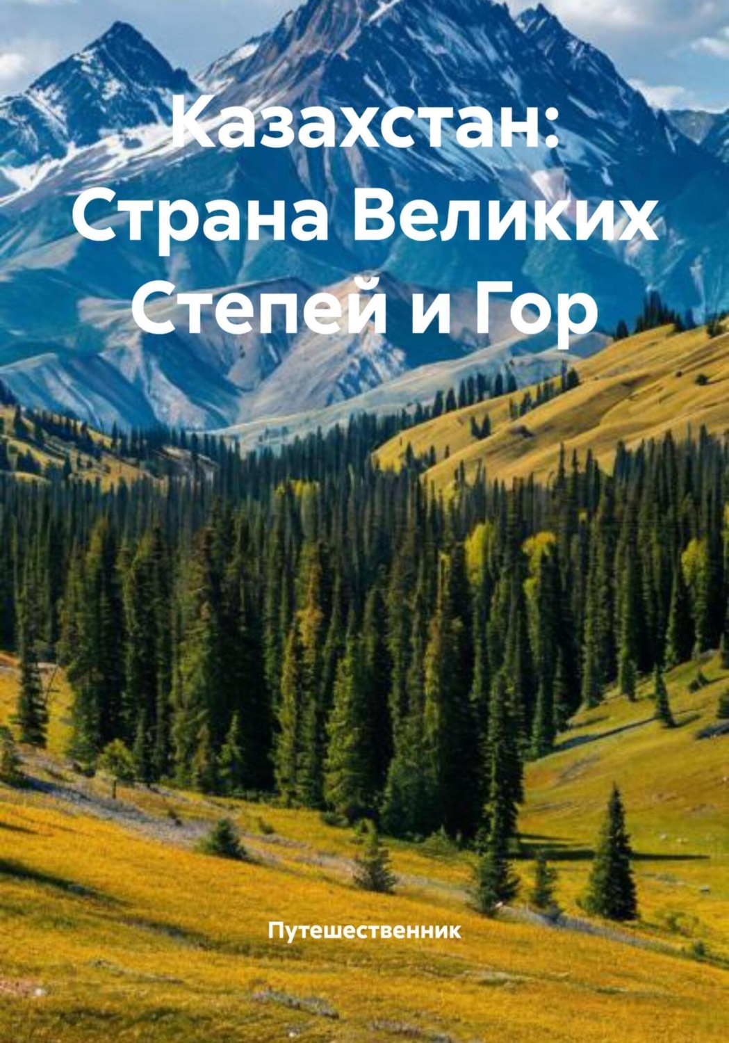 Обложка книги «Казахстан: Страна Великих Степей и Гор»