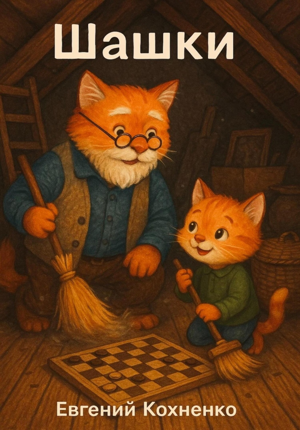 Обложка книги «Шашки»