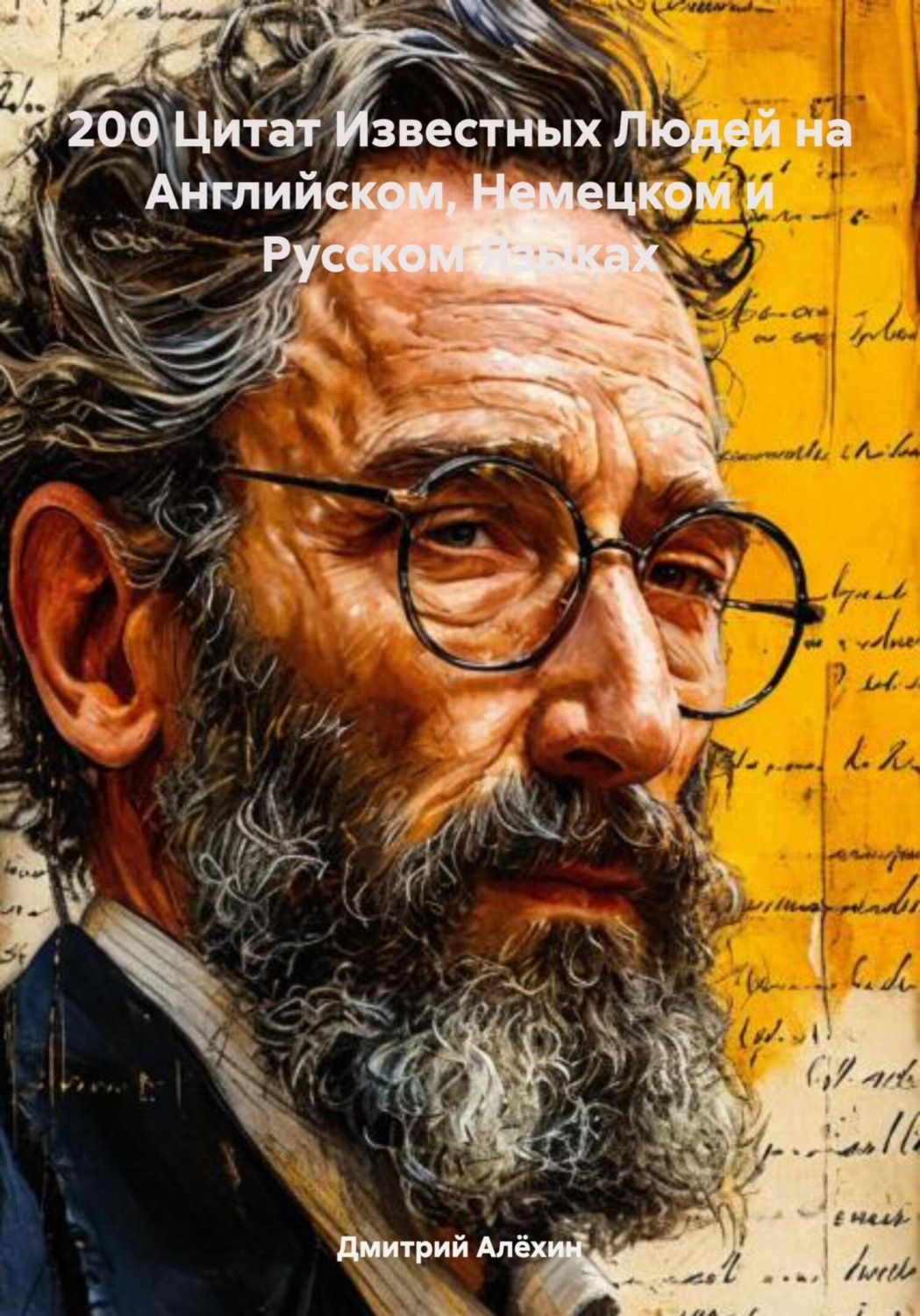 Обложка книги «200 Цитат Известных Людей на Английском, Немецком и Русском Языках»