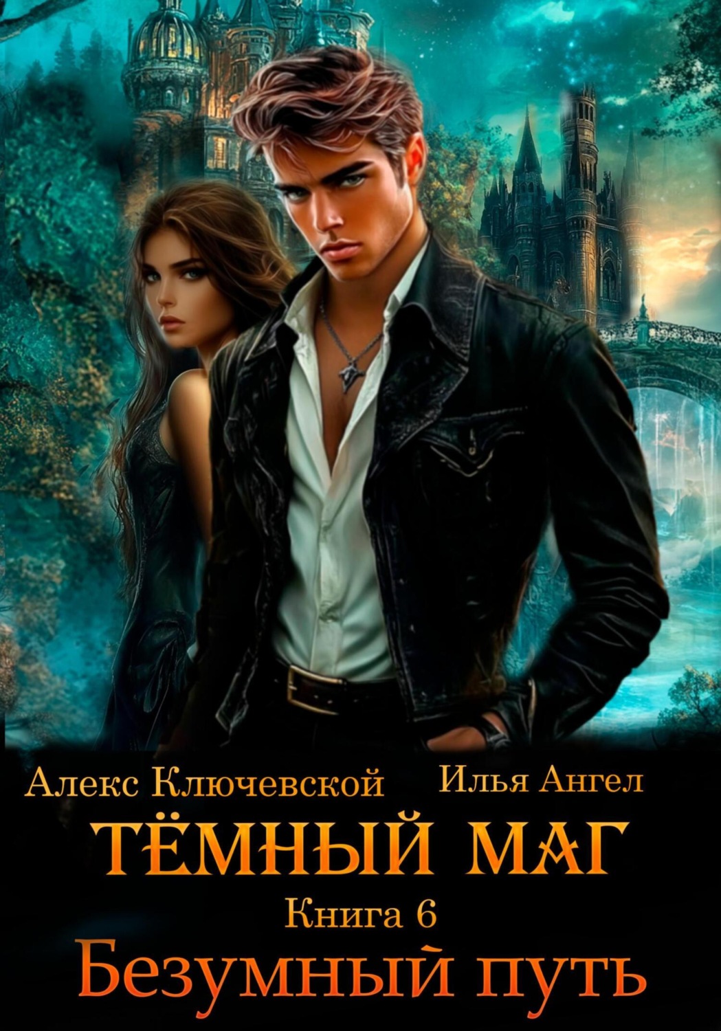 Обложка книги «Тёмный маг. Книга 6. Безумный путь»