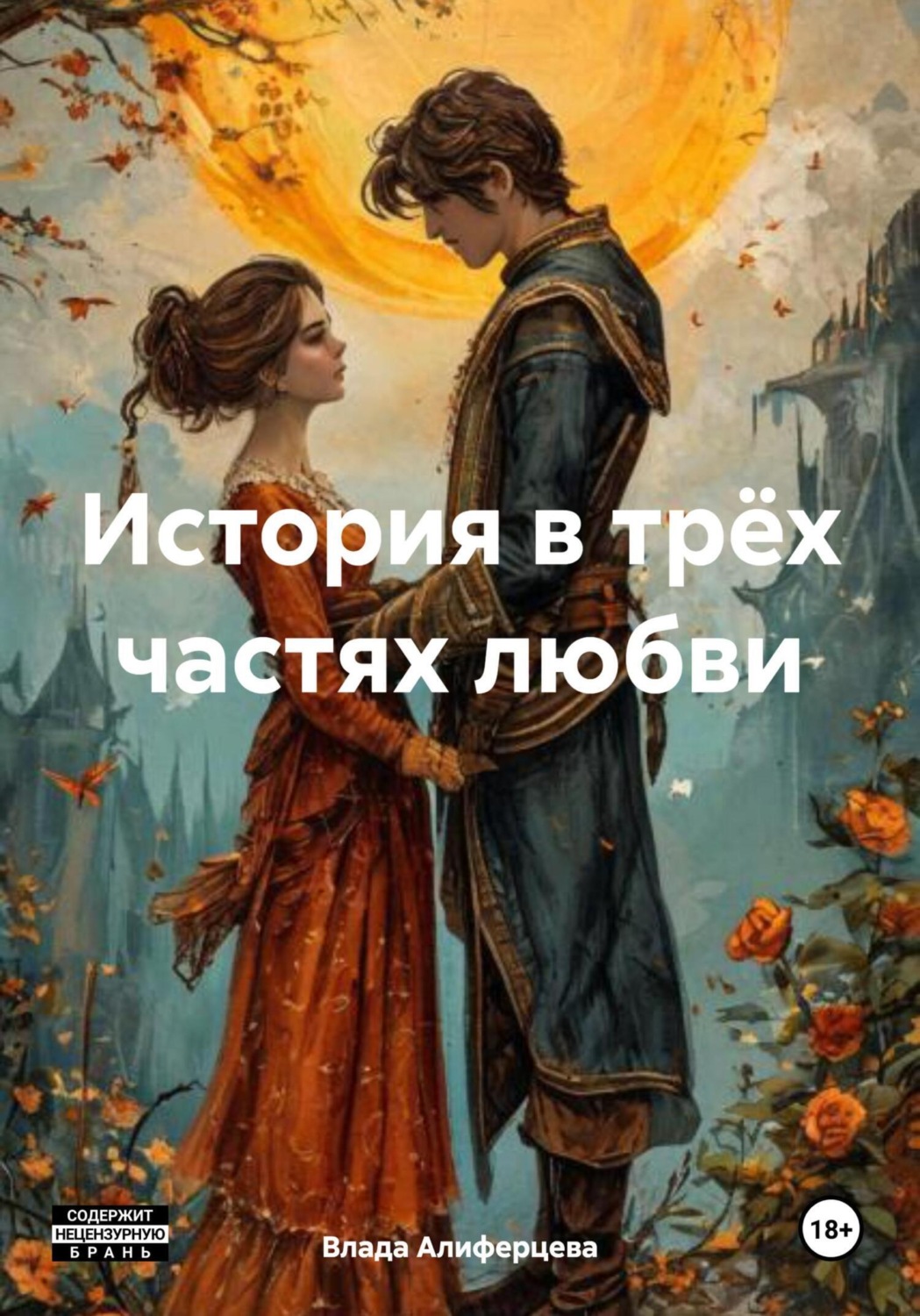 Обложка книги «История в трёх частях любви»