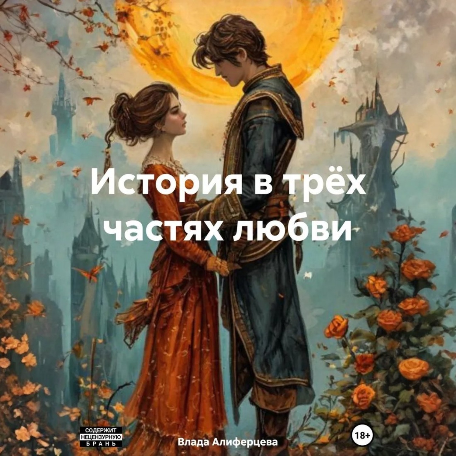 Обложка книги «История в трёх частях любви»