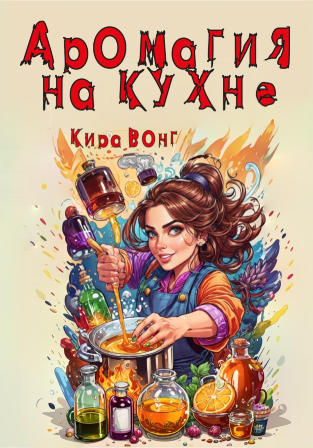 Обложка книги «Аромагия на кухне»