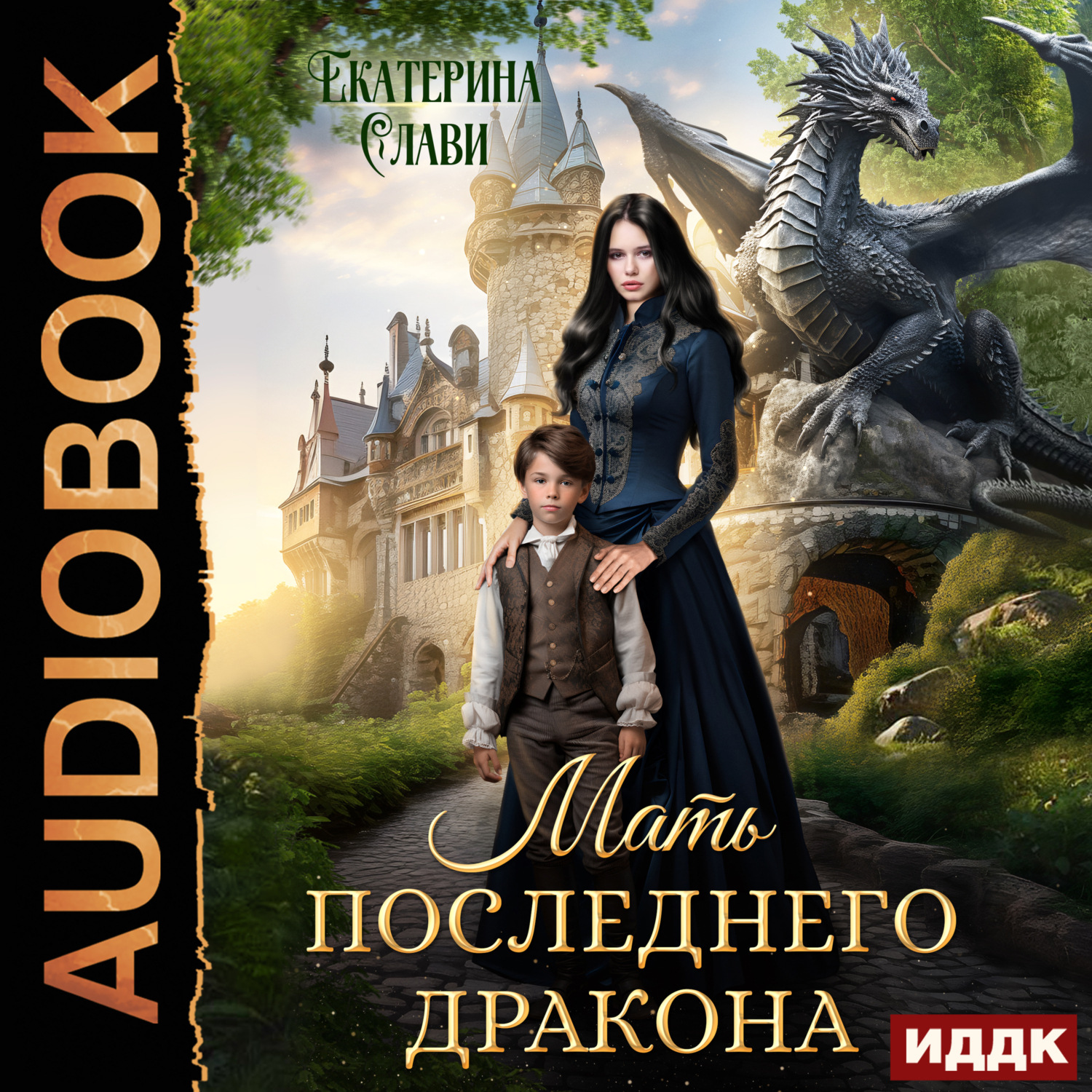 Обложка книги «Мать последнего дракона. Попаданка»