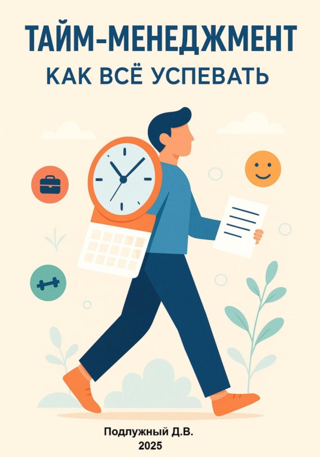 Обложка книги «Тайм-менеджмент. Как всё успевать»