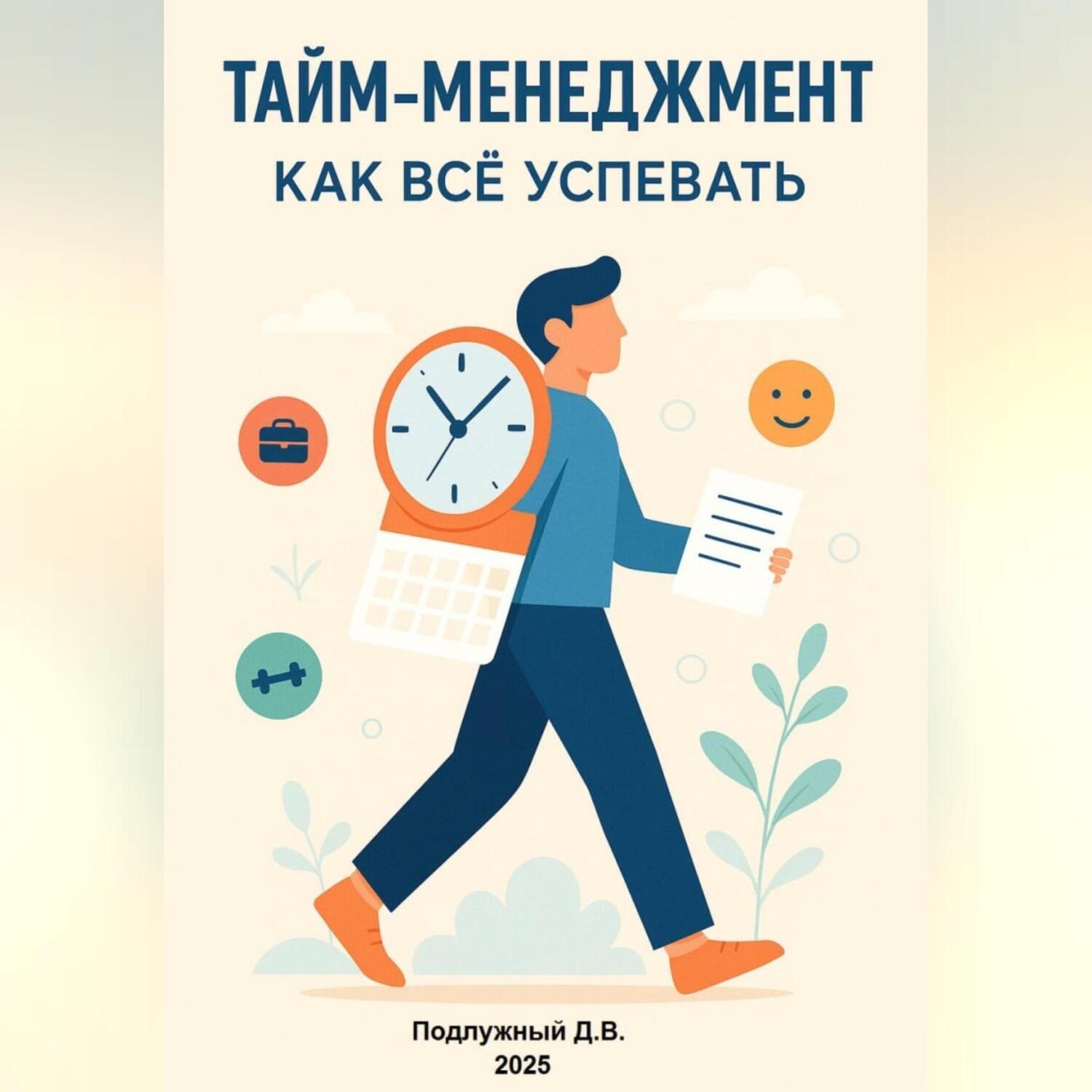 Обложка книги «Тайм-менеджмент. Как всё успевать»