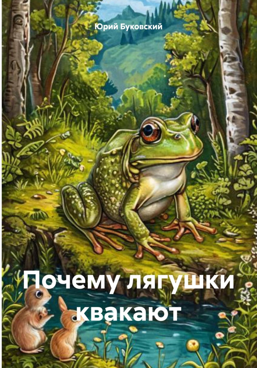Обложка книги «Почему лягушки квакают»