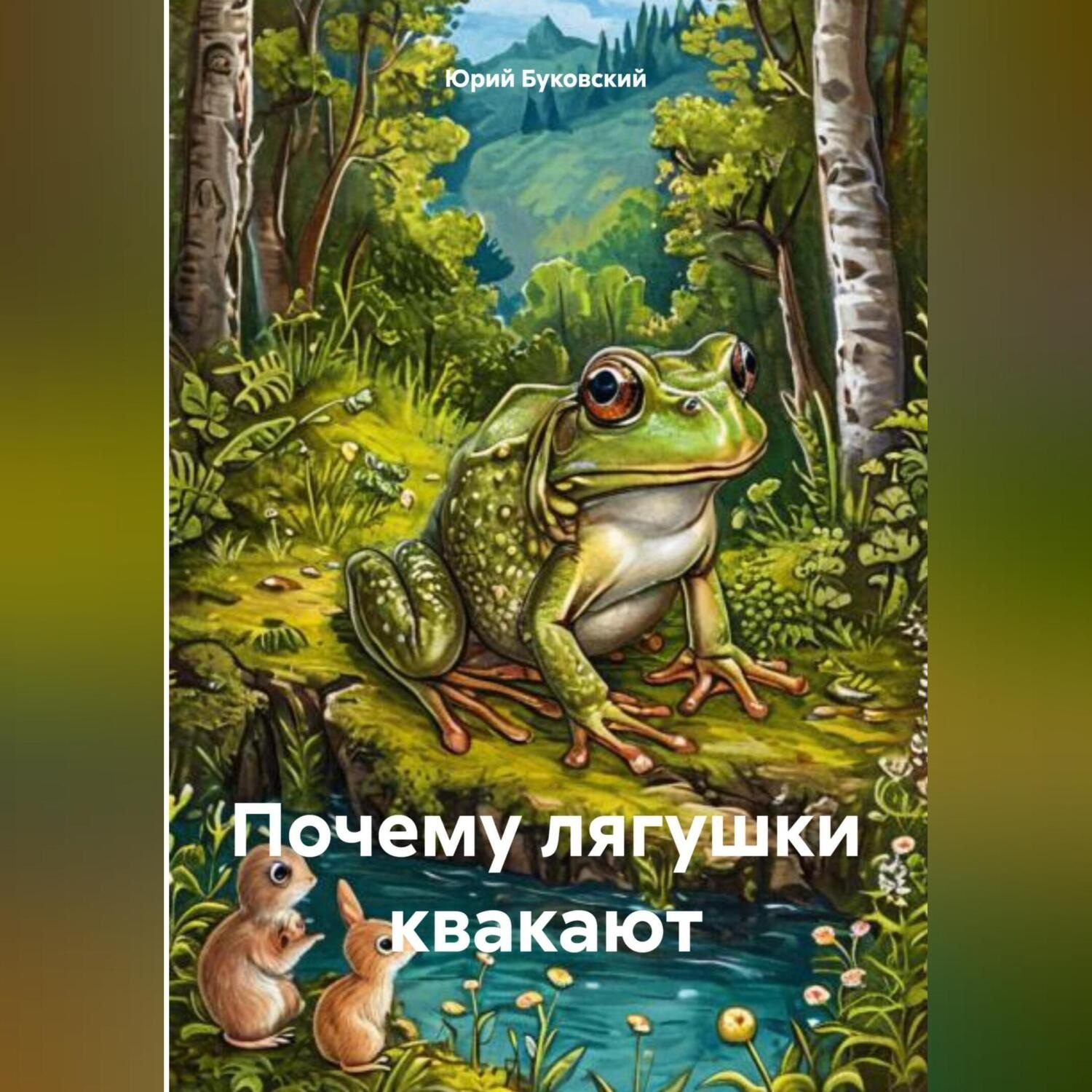 Обложка книги «Почему лягушки квакают»