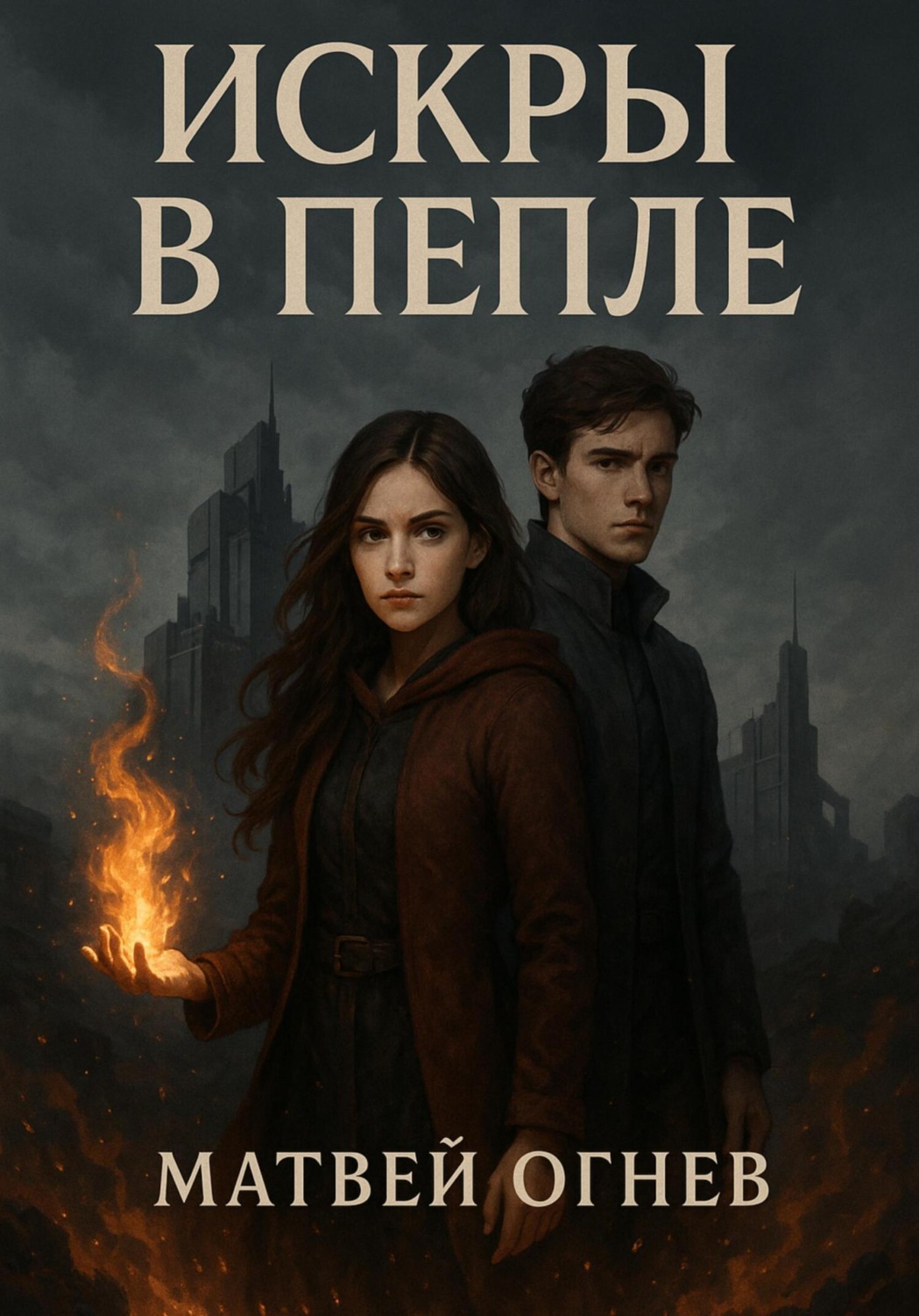 Обложка книги «Искры в пепле»