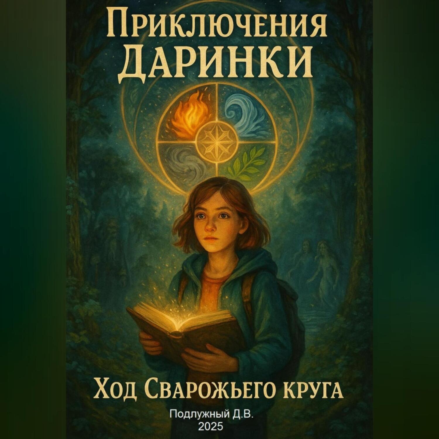 Обложка книги «Приключения Даринки. Ход Сварожьего Круга»