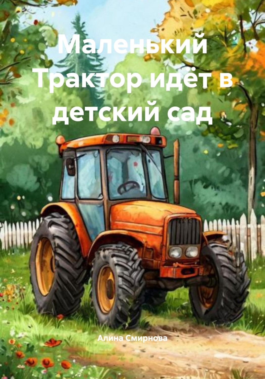 Обложка книги «Маленький Трактор идёт в детский сад»