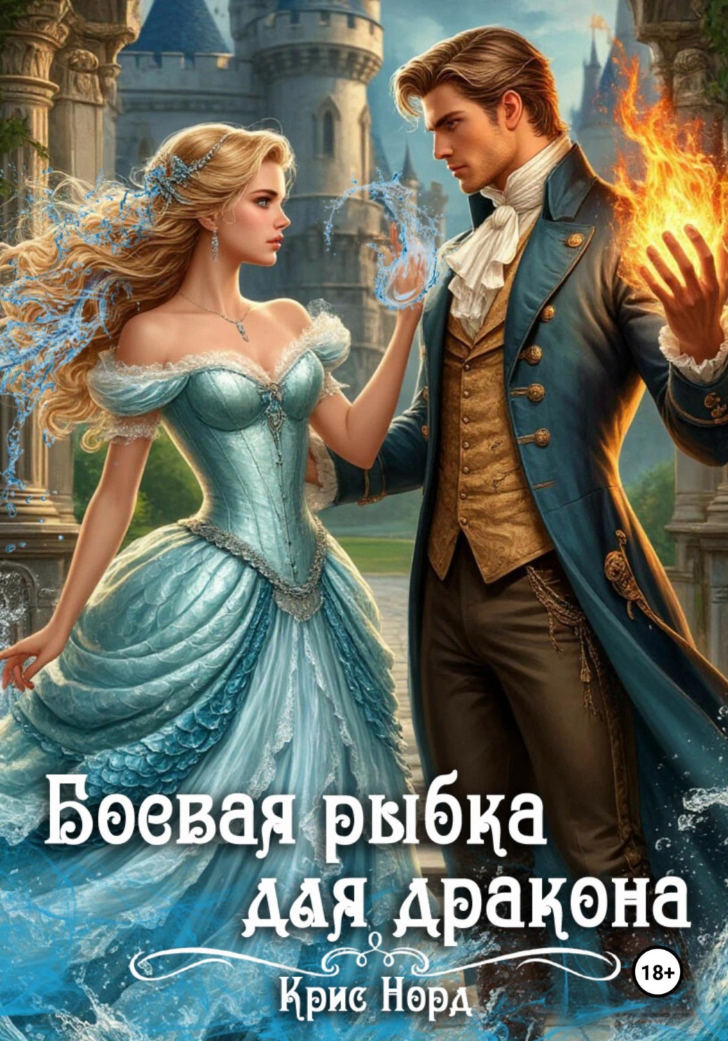 Обложка книги «Боевая рыбка для дракона»