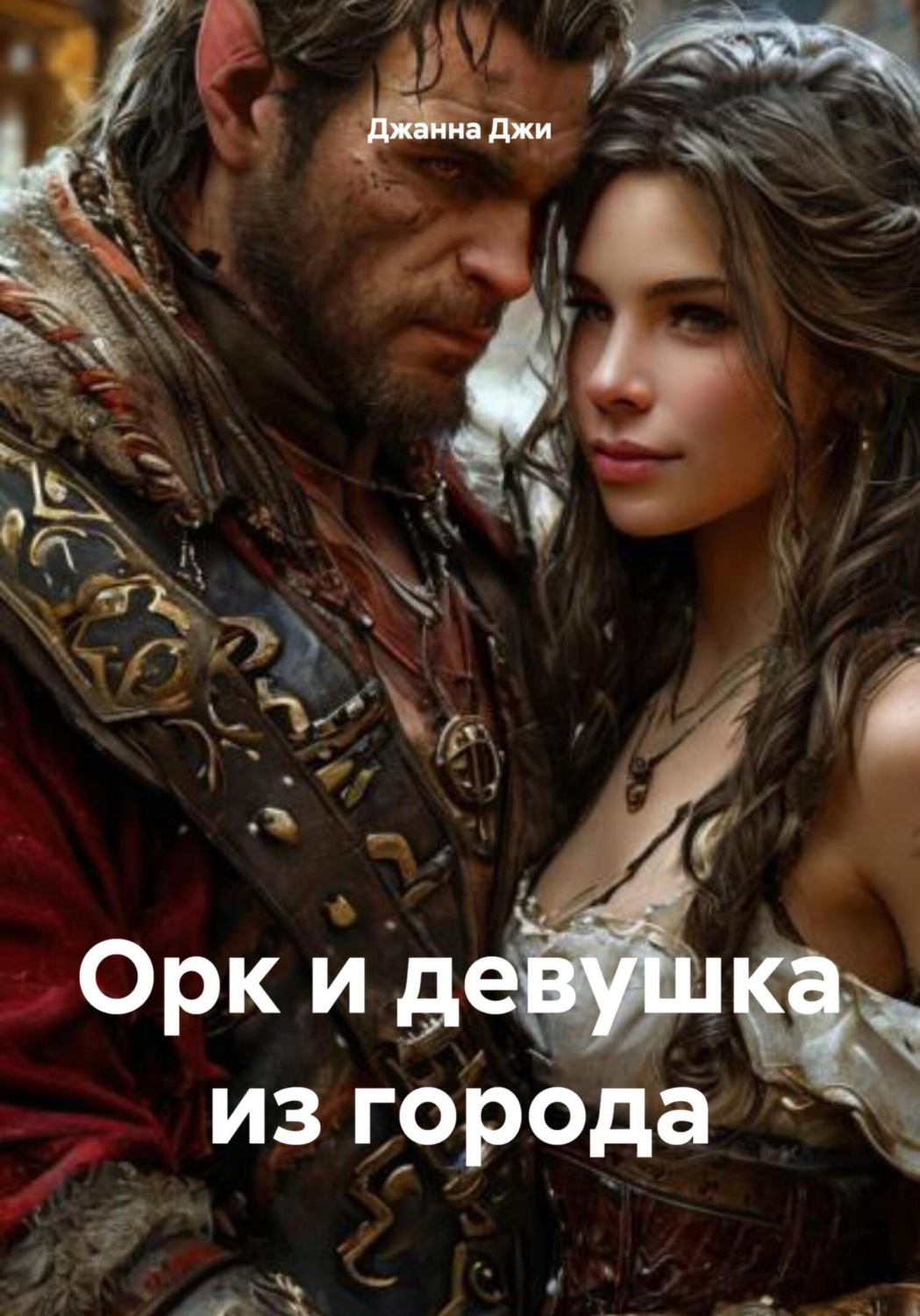 Обложка книги «Орк и девушка из города»
