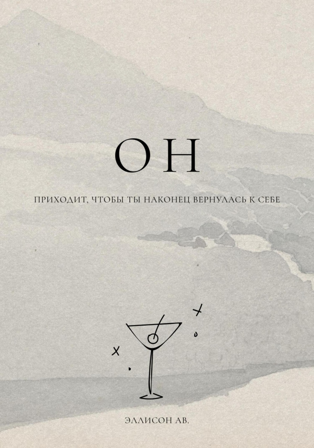 Обложка книги «ОН»