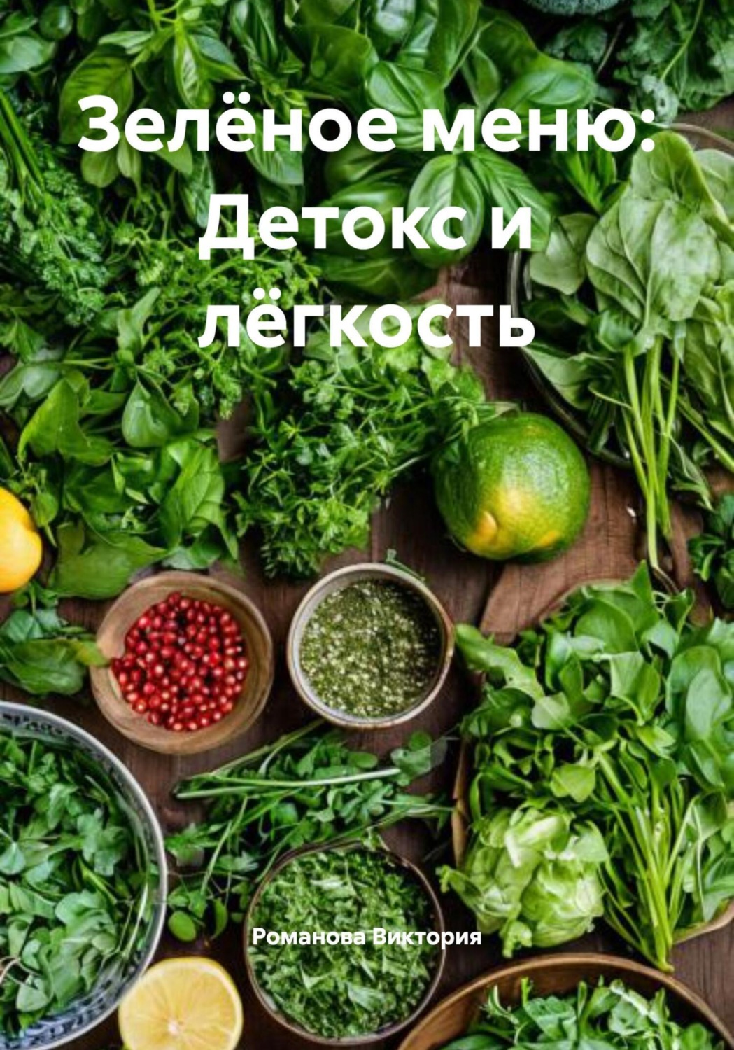 Обложка книги «Зелёное меню: Детокс и лёгкость»