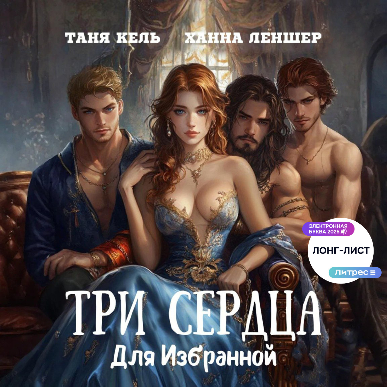 Обложка книги «Три сердца для Избранной»