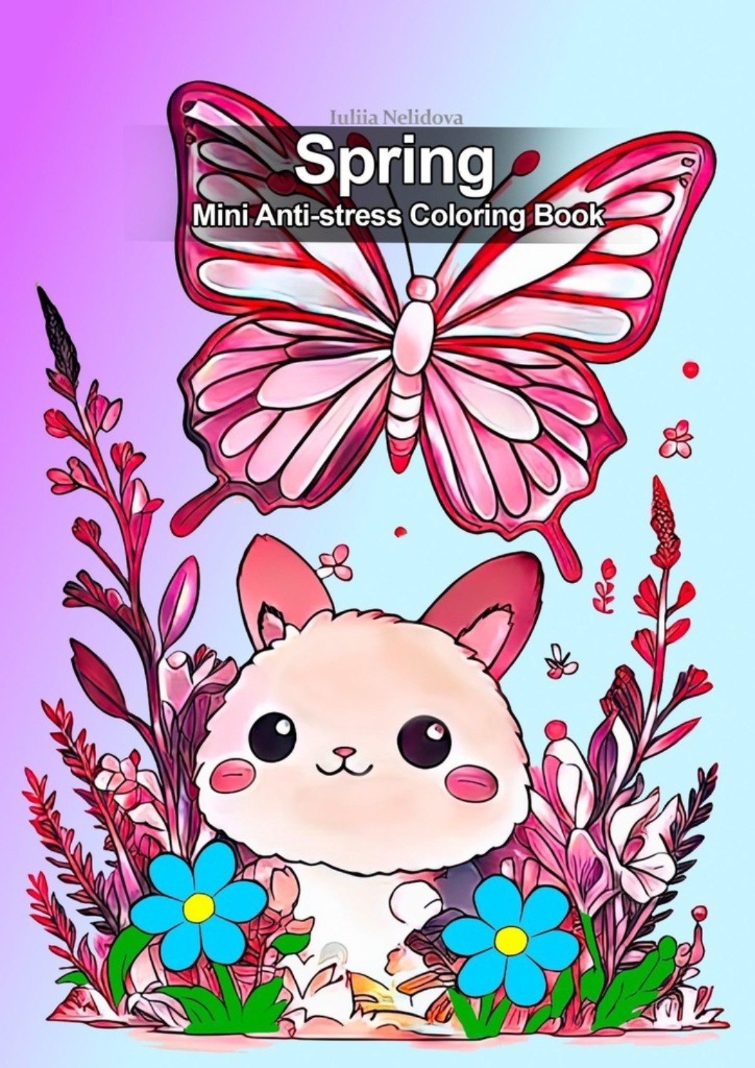 Обложка книги «Spring Mini Anti-stress Coloring Book»