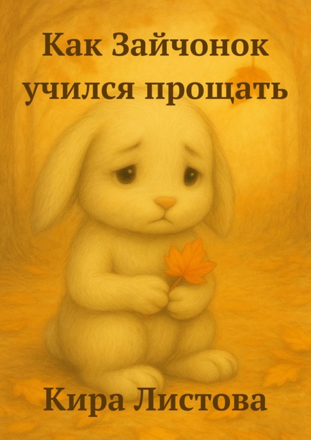 Обложка книги «Как Зайчонок учился прощать»