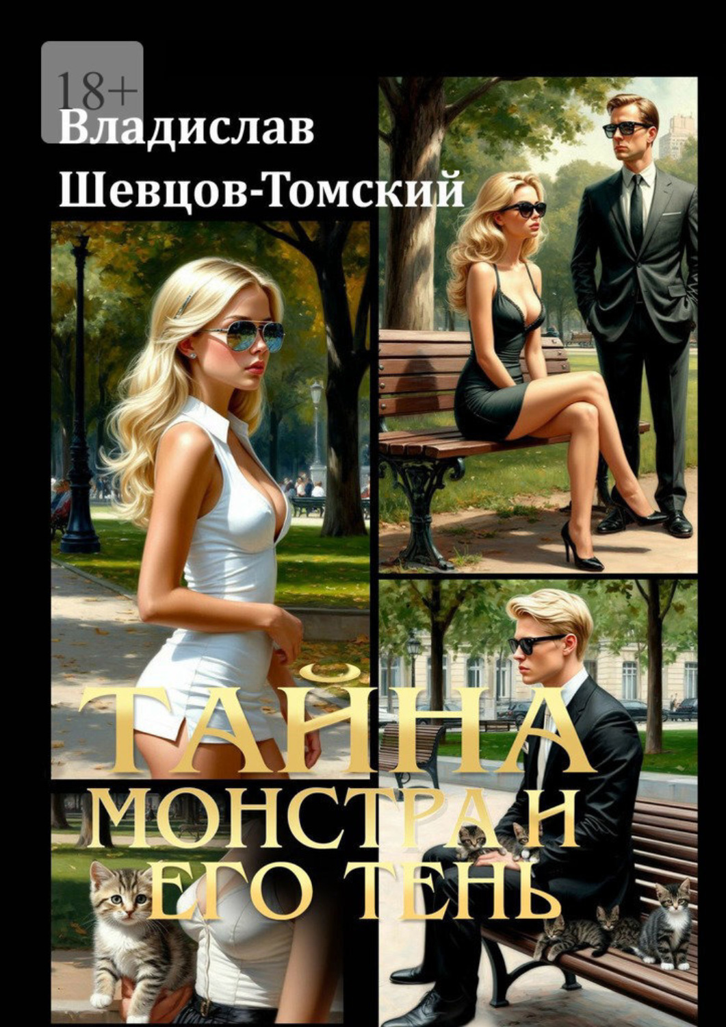 Обложка книги «Тайна монстра и его тень»