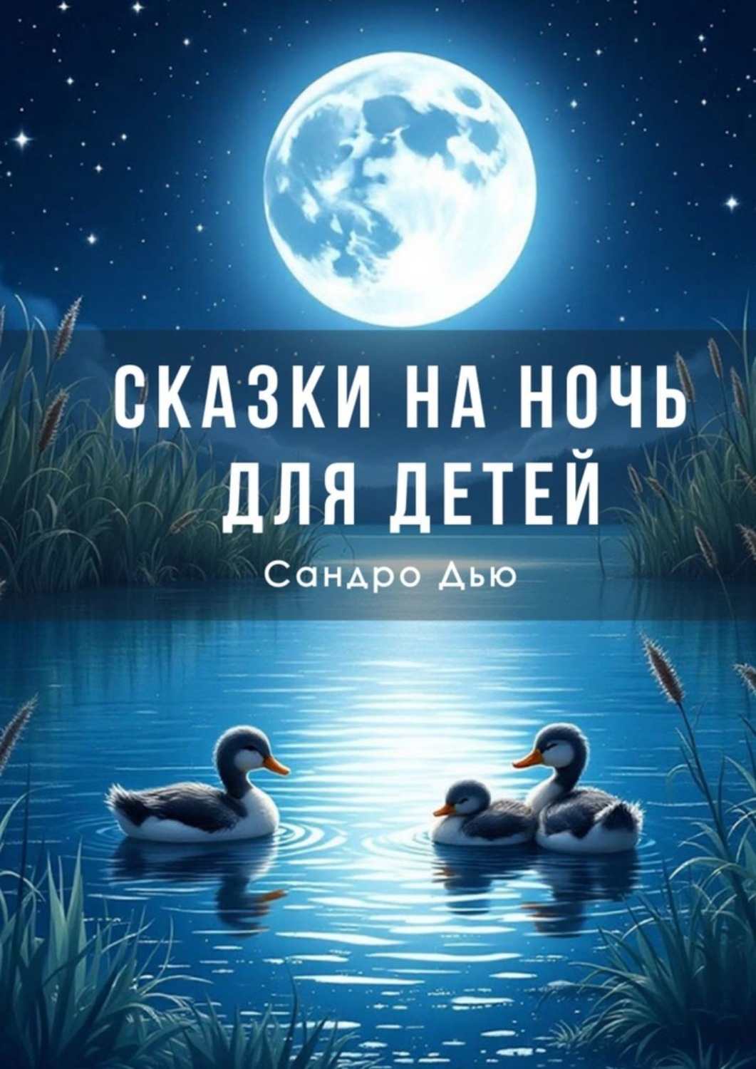 Обложка книги «Сказки на ночь для детей»