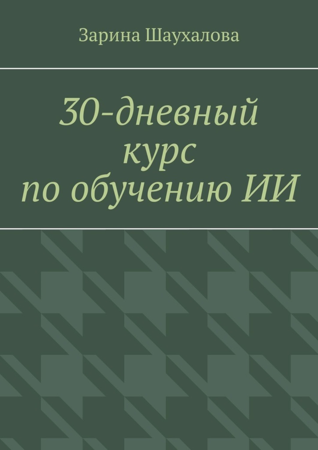 Обложка книги «30-дневный курс по обучению ИИ»