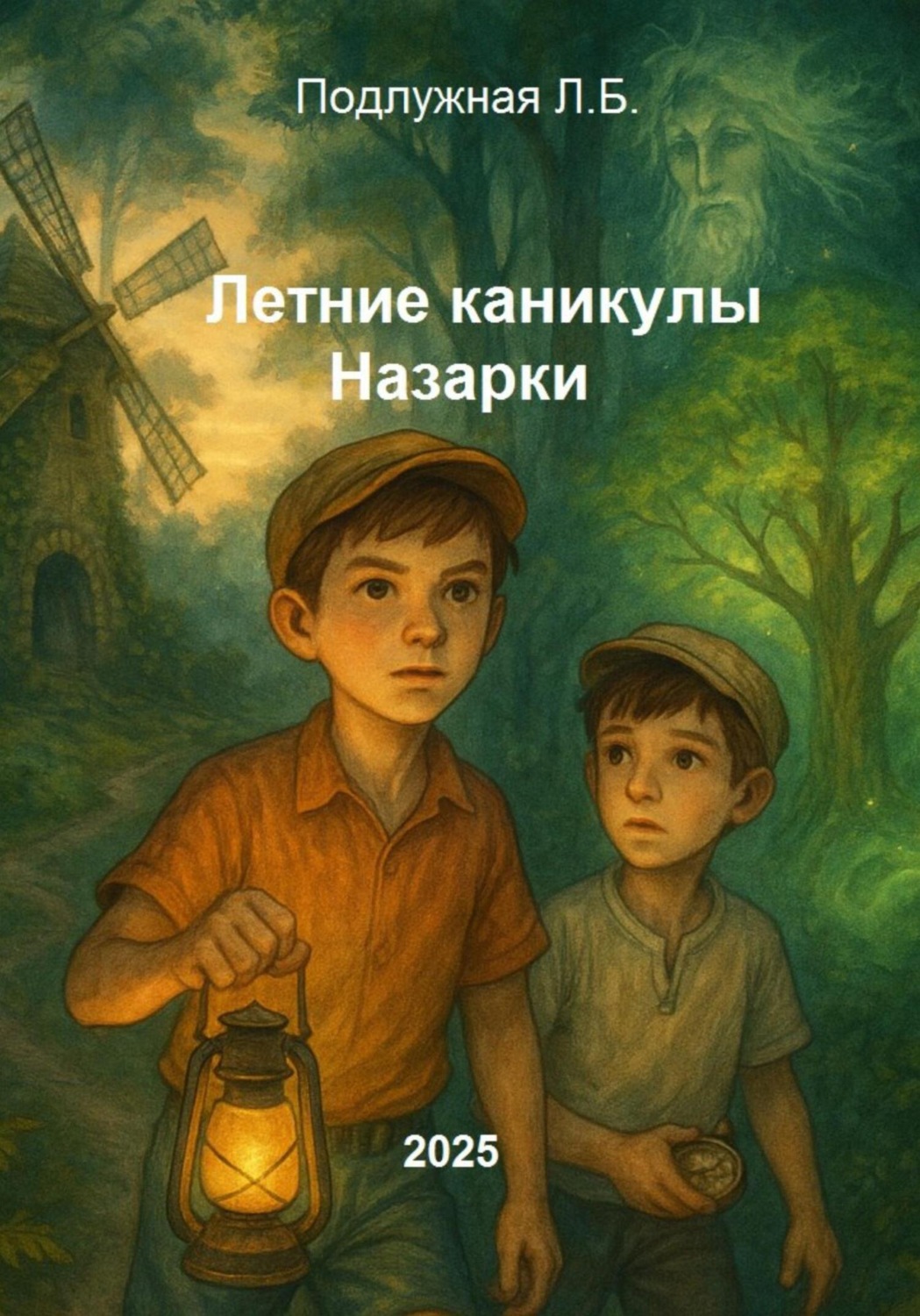 Обложка книги «Летние каникулы Назарки»