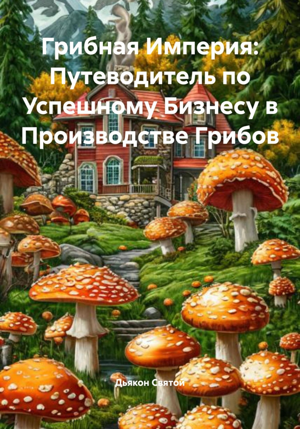Обложка книги «Грибная Империя: Путеводитель по Успешному Бизнесу в Производстве Грибов»