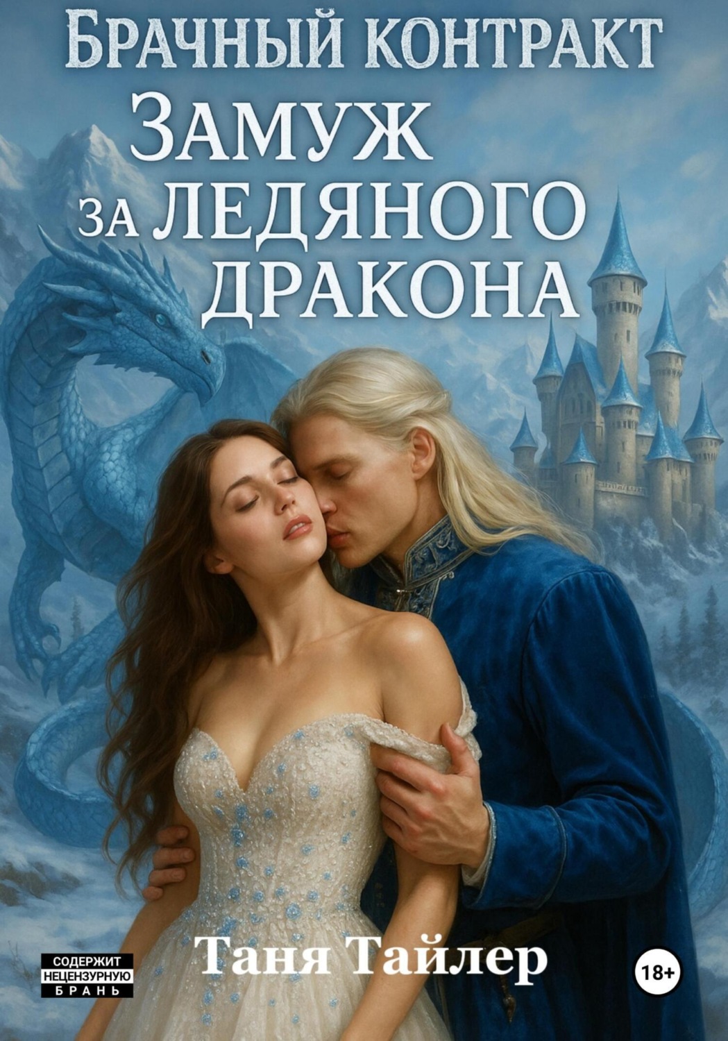 Обложка книги «Брачный контракт. Замуж за ледяного дракона»