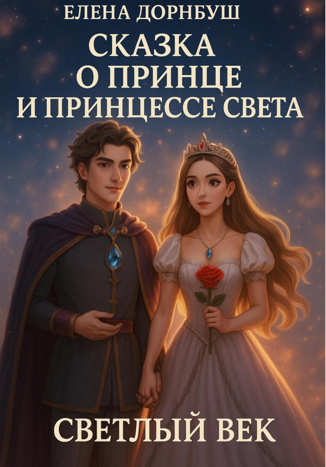 Обложка книги «Сказка о Принце и Принцессе Света. Светлый век»
